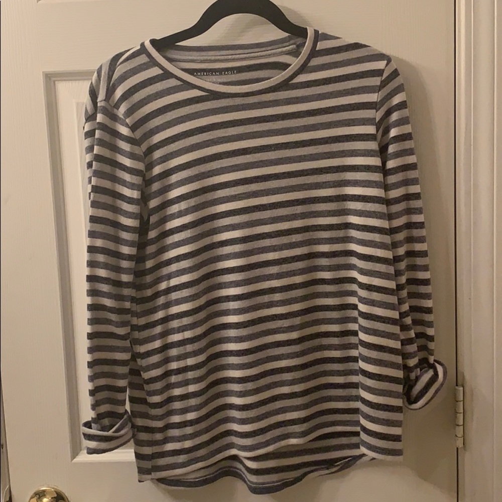 AE striped sweater